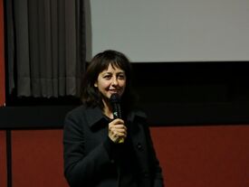 Valérie Bonneton qui nous a présenté son film "Le Grand Partage" en avant-première
