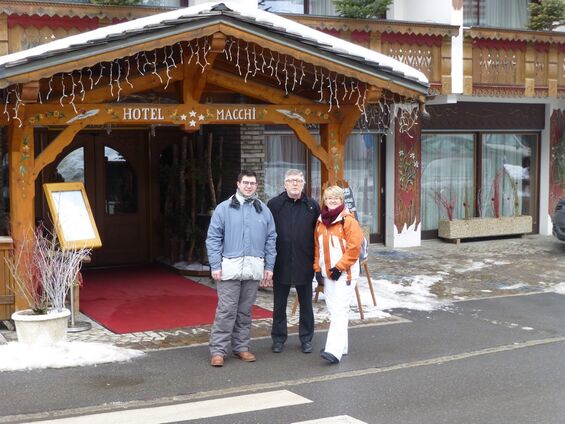 Une partie des visiteurs...
