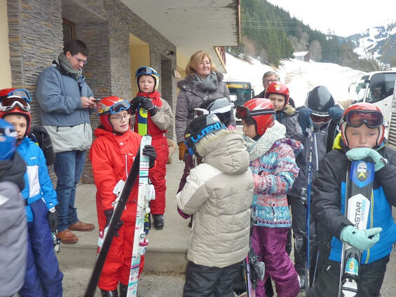 Dur dur le ski...