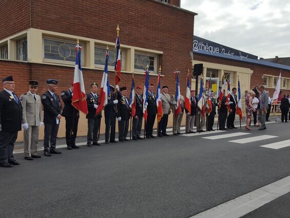 Remerciements aux Portes drapeaux...