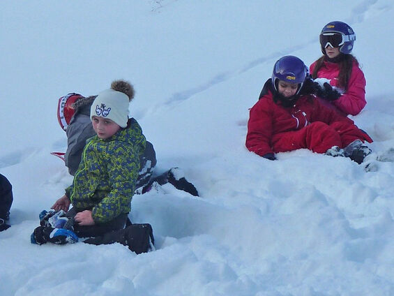 Il n'avance pas vite le bonhomme de neige...