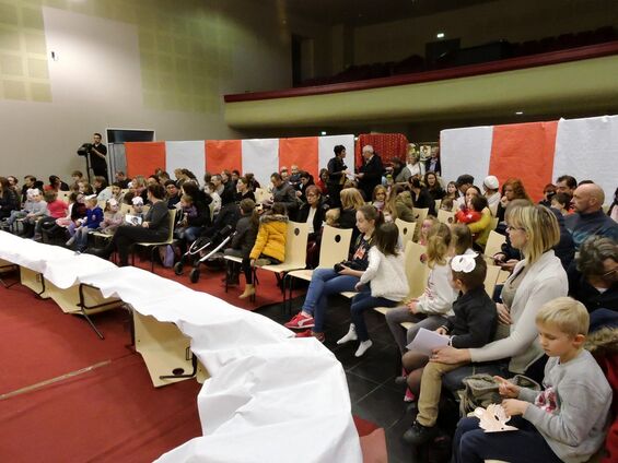 Les spectateurs sont nombreux