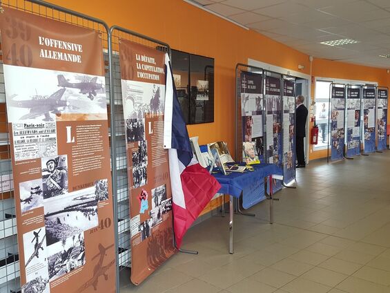 Une partie de l'exposition...