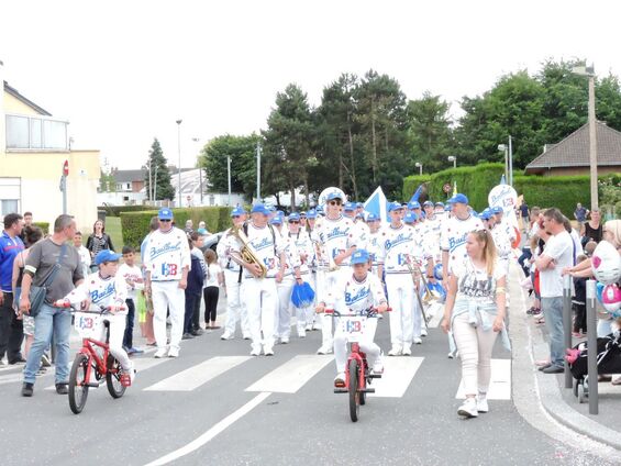Retour en France avec l'harmonie de Bailleul...