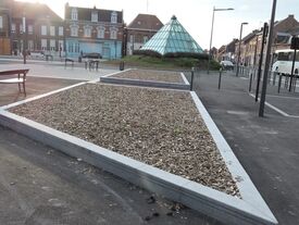 La pyramide, symbole du passé verrier d'Aniche