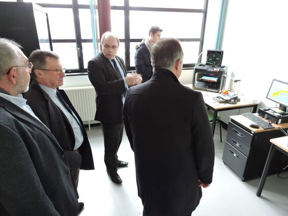 Démonstration de l'imprimante 3D