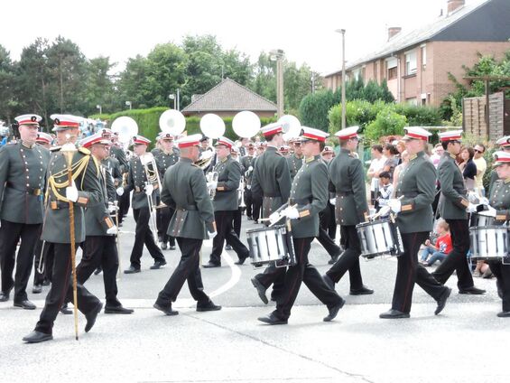 Le Showband d'Amantius en pleine action...